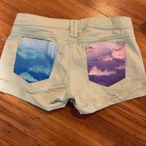 Hand painted shorts